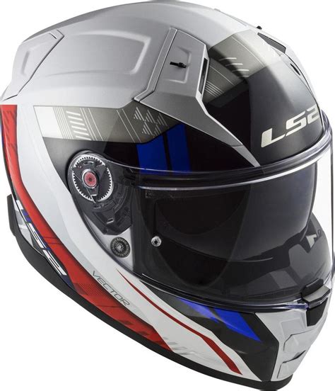 Casco Ls Vector Ii Stylus Blanco Vector Ii