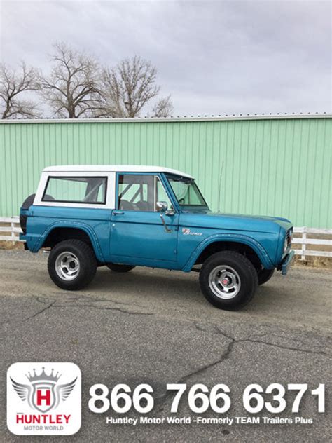 1969 Ford Bronco Model Classic Ford Bronco 1969 For Sale