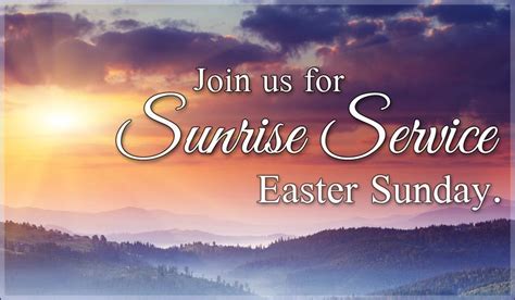 Easter Sunrise Service Park United Methodist Church Christiansburg