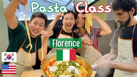 Pasta Cooking Class In Florence 🇮🇹 Authentic Recipes By Italian Michelin 🌟 Chef Youtube