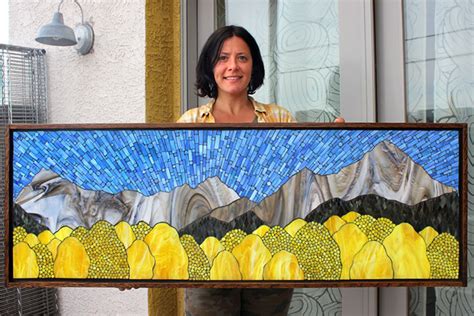 Hand Cut Stained Glass Mosaics Mountain Living