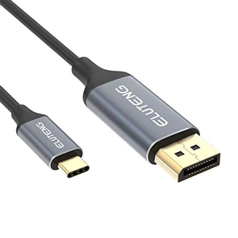 Buy Eluteng Usb Cthunderbolt 3 To Displayport Cable 12m 4k60hz 2k144hz Usb C Displayport