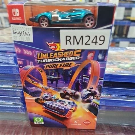 Nintendo Switch Hot Wheels Unleashed Turbocharged Pure Fire English