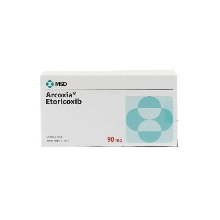 Arcoxia Etoricoxib 90 Mg Caja De 28 Comprimidos Recubiertos