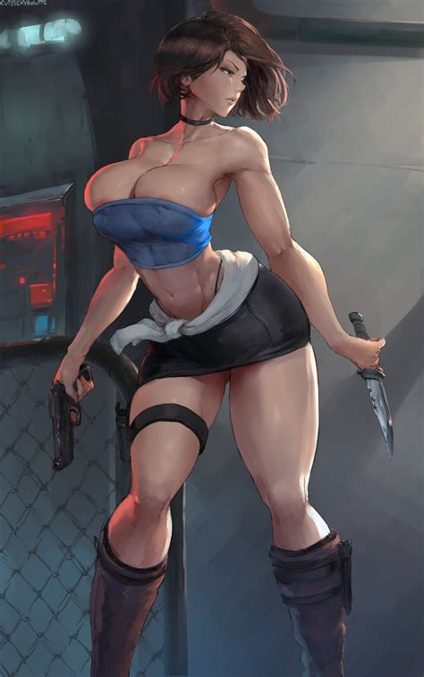 Jill Valentine Resident Evil And 1 More Drawn By Cutesexyrobutts