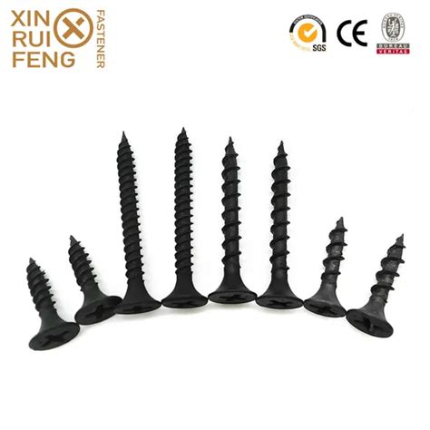 Black Phosphated Bugle Head Drywall Screw Tornillo Gypsum Board Screws