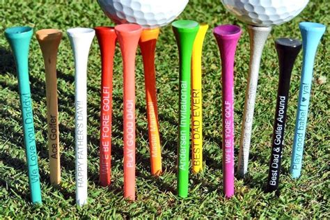 Personalized Golf Tees Packs Of 100 Personalized Golf Golf Tees