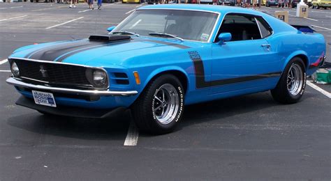 1969 Grabber Blue Boss 302 1970 Ford Mustang Ford Mustang Boss 302 Muscle Cars Mustang