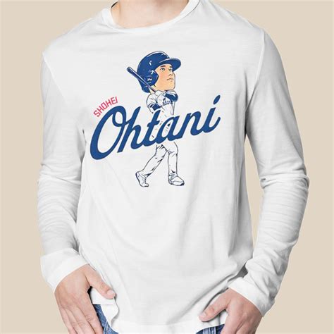 Shohei Ohtani Batting Caricature Shirt