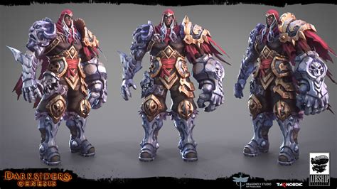 Darksiders War Chaos Form Concept Art