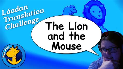 The Lion And The Mouse In L Adan Translation Challenge L Adan