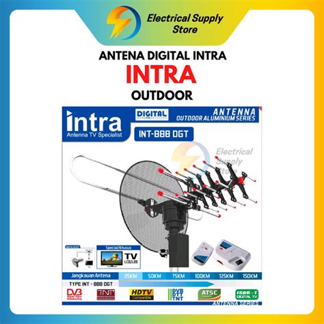 Jual Antena Tv Digital Remote Outdoor Intra Int Antena Remot Luar