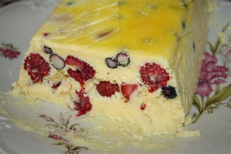 La Cuciniera Moderna Ricetta Semifreddo Ai Frutti Di Bosco