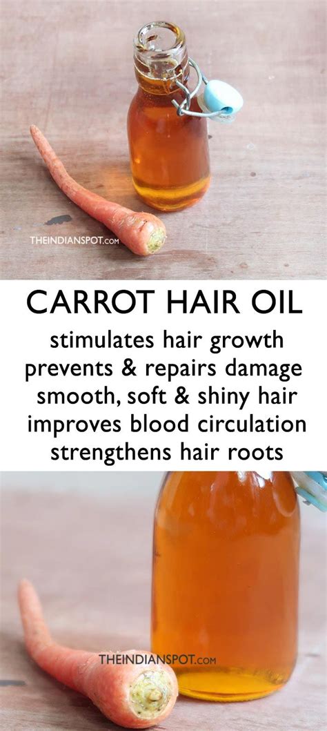 Carrot Hair Oil For Hair Growth Hair Growth Oil Hair Oil Hair Growth