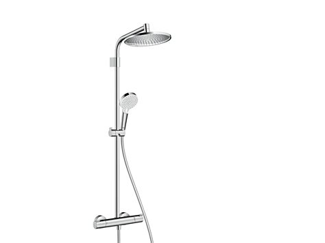 Hansgrohe Crometta Colonne De Douche Avec Mitigeur Thermostatique Hubo