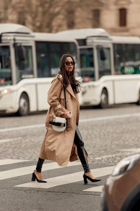 How French Women Style A Trench Coat Leonce Chenal