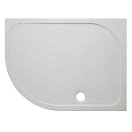 Crosswater Offset Quadrant 45mm Stone Resin Shower Tray