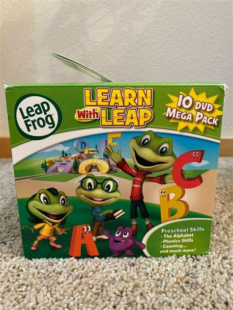 Leapfrog Mega Pack 10 Discs Dvd 3781707523