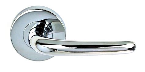 Nidus Passage Sets Mediterranean Levers Corsica Finishes Satin Chrome Polished Chrome