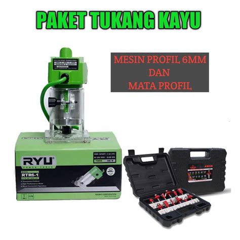 Jual HEMAT DAN MURAH PAKET TUKANG KAYU BERKUALITAS RYU Mesin Profil