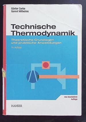 Technische Thermodynamik Theoretische Grundlagen Zvab