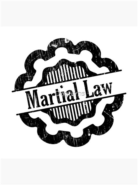 "martial law" Poster for Sale by Dogturns | Redbubble