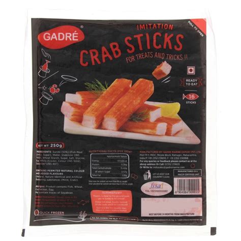 Gadre Imitation Crab Sticks 250g 16pcs Online At Best Price Ethnic Ready Meals Lulu Qatar