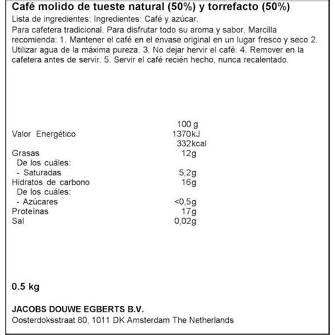 Café molido mezcla en formato grande Your Spanish Corner