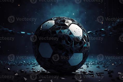 Wallpaper with a cool soccer ball design. 23140470 Stock Photo at Vecteezy