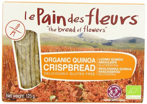 Amazon Le Pain Des Fleurs Organic Quinoa Crispbread 125g