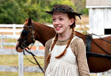 Amybeth Mcnulty Amybeth Mcnulty And Megan Follows Together Anne