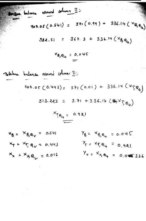 Solved A Liquid Mixture Containing Mole Benzene B Toluene