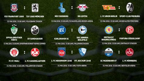 Bundesliga Spielplan 34