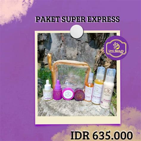 Jual Paket Super Express Ubc Umi Beauty Care Bpom Shopee Indonesia