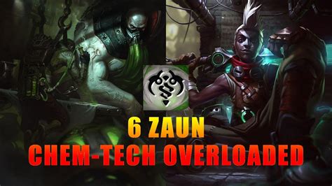 6 Zaun Gunner Urgot 3 Star Ekko Overcharged Madness Tft Set 9 Youtube