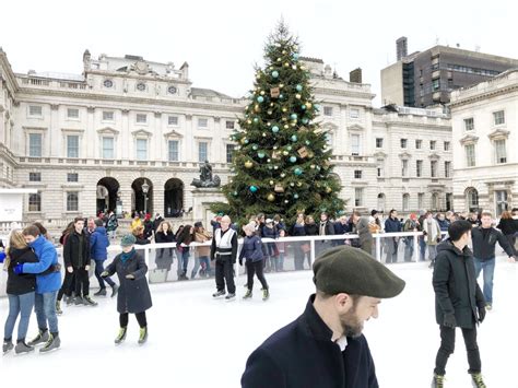 Ice-Skating at Somerset House – Berkeley Square Barbarian