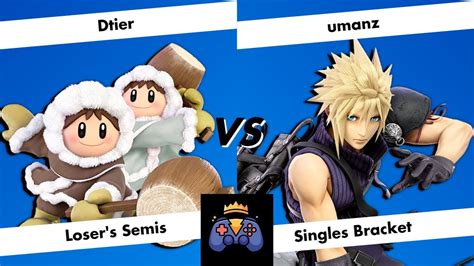 Smash At Stan Loser S Semis Dtier Ice Climber Vs Umanz Mario