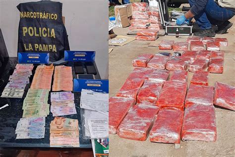 En La Pampa La Polic A Secuestr M S De Kilos De Droga Entre Casas