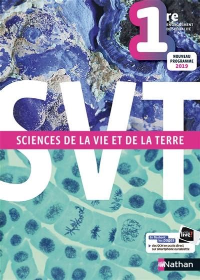 Livre Svt Sciences De La Vie Et De La Terre Re Enseignement De