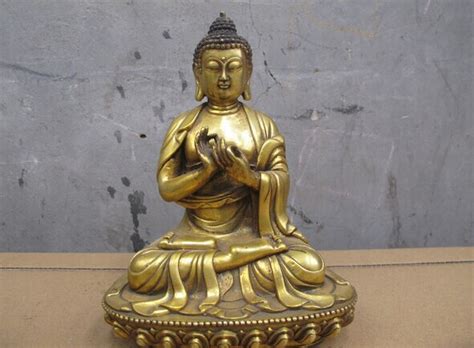 Wholesale Factory Tibet Tibetan Bronze Gilt Buddhism Vairocana