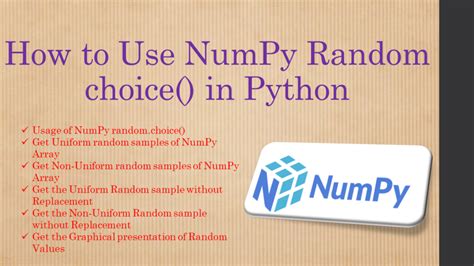 How To Use Numpy Random Choice In Python Spark By {examples}