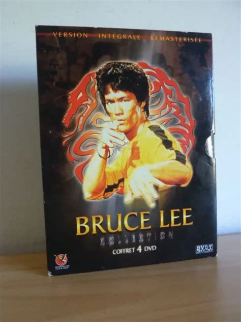 Coffret Dvd Bruce Lee Big Boss La Fureur Du Dragon Le Jeu De La