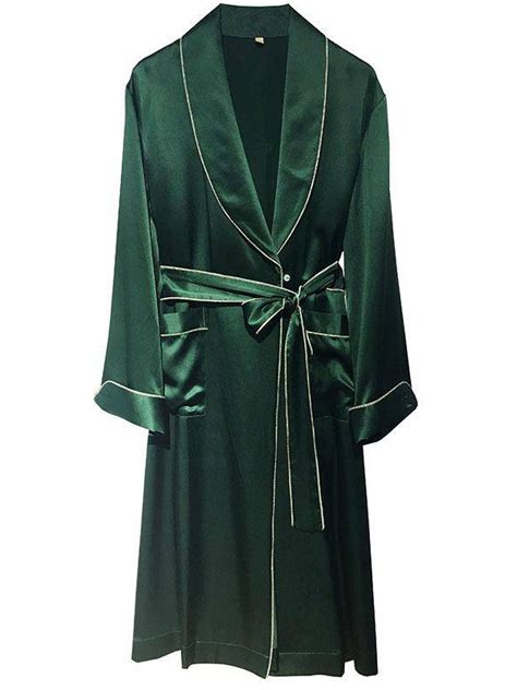 Gorgeous 22 Momme Women S Long Silk Robes With Belt