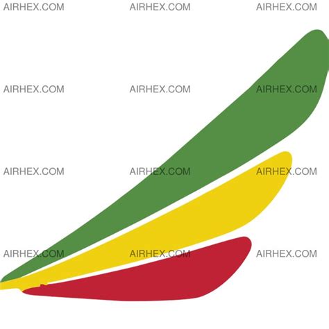 Ethiopian Airlines Square and Rectangular Logo