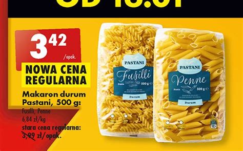 Makaron Fusilli Pastani Cena Promocje Opinie Sklep Blix Pl