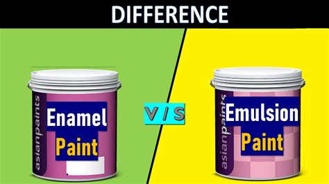 Emulsion Paint Vs Enamel Paint Enriching Your Project With The Right