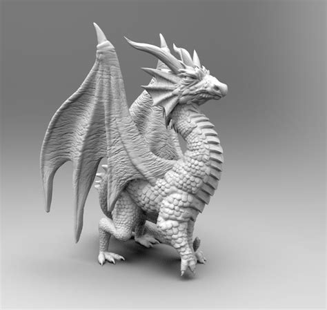 Dragon02 Three Dragons 3d Model 3d Printable Cgtrader