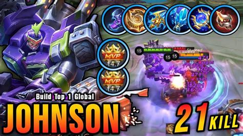 Build Johnson Full Damage Mobile Legend Top Epic Camback Sakit