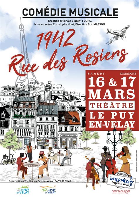 1942 rue des rosiers Spectacles en Velay Théâtre Palais des