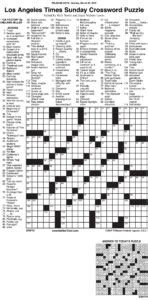 Daily Commuter Crossword Printable